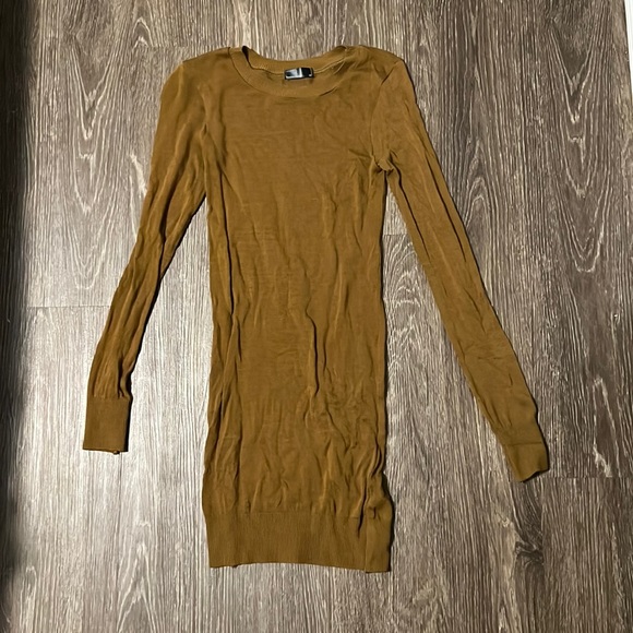 American Apparel Knit Crew Neck Sweater Dress - Picture 2 of 4